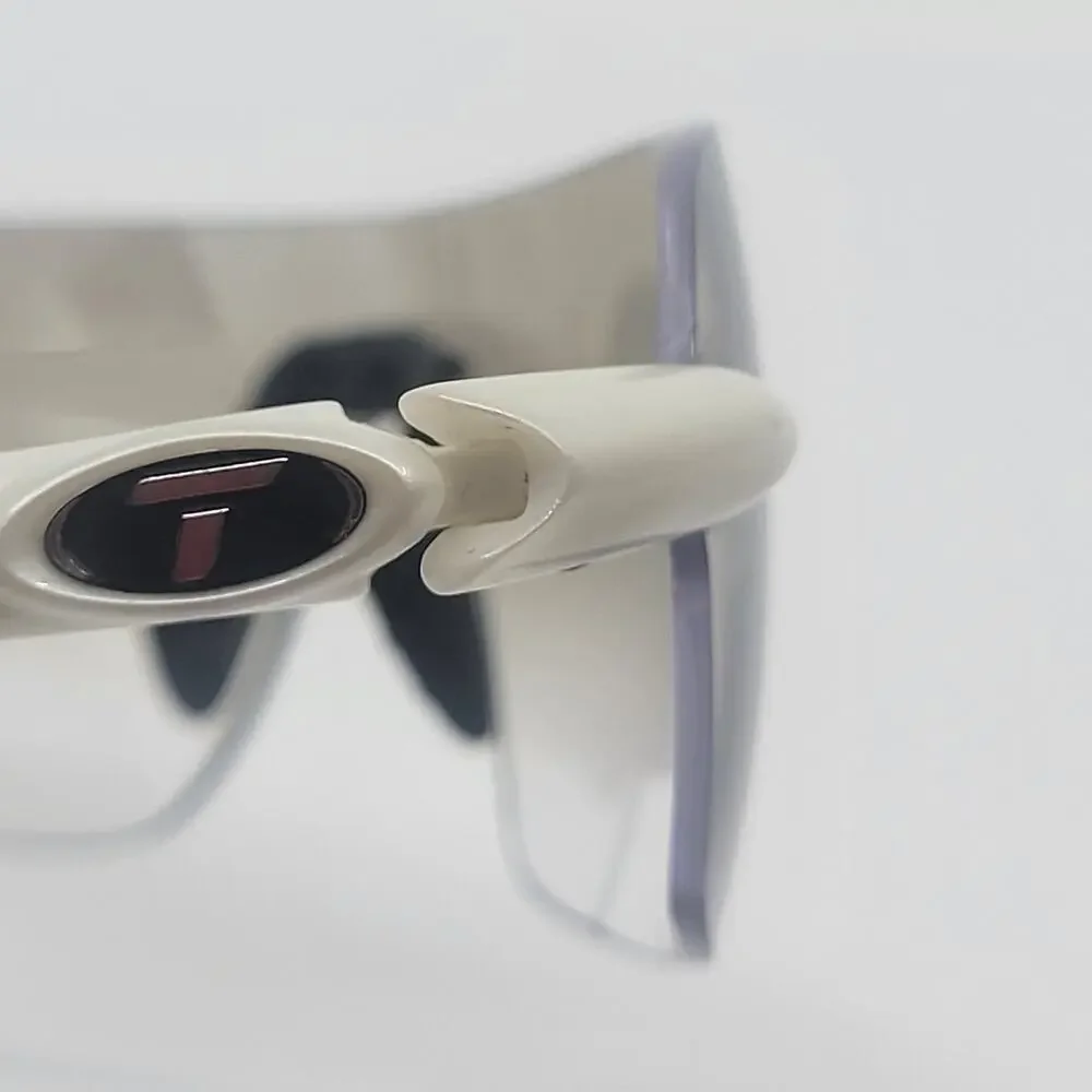 Tifosi Sunglasses Vogel T-F720 Smoke Tint white frame